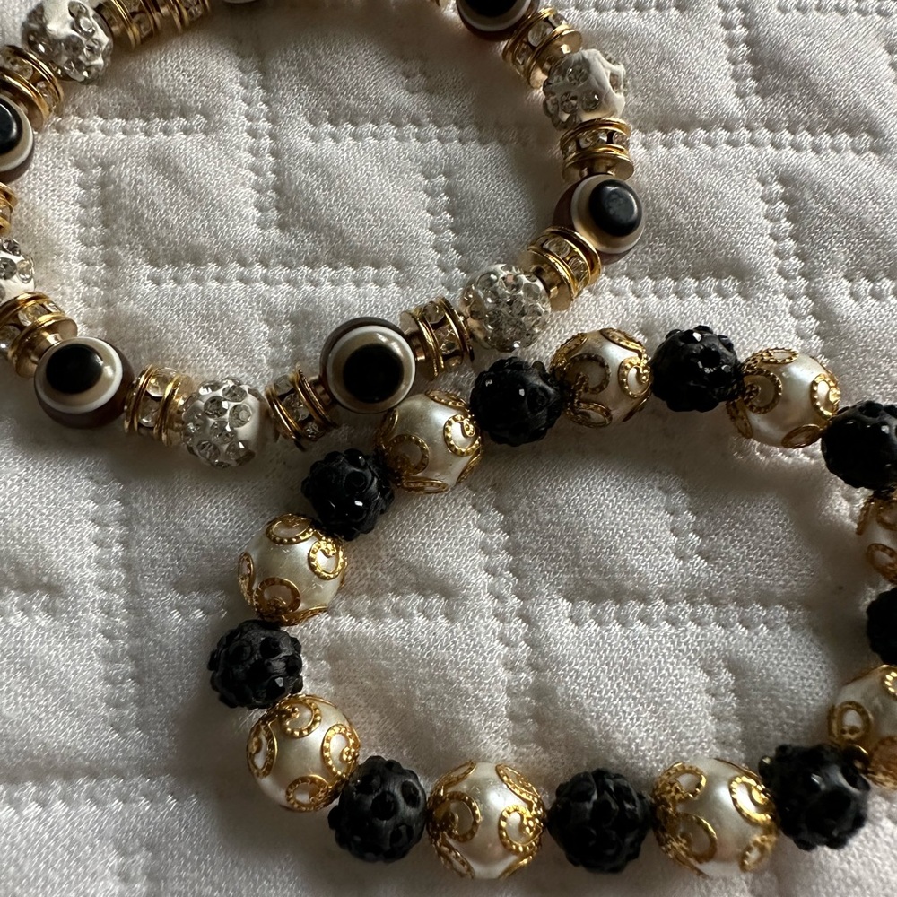 Stretchy Statement Pieces Fun Bracelets - image 6